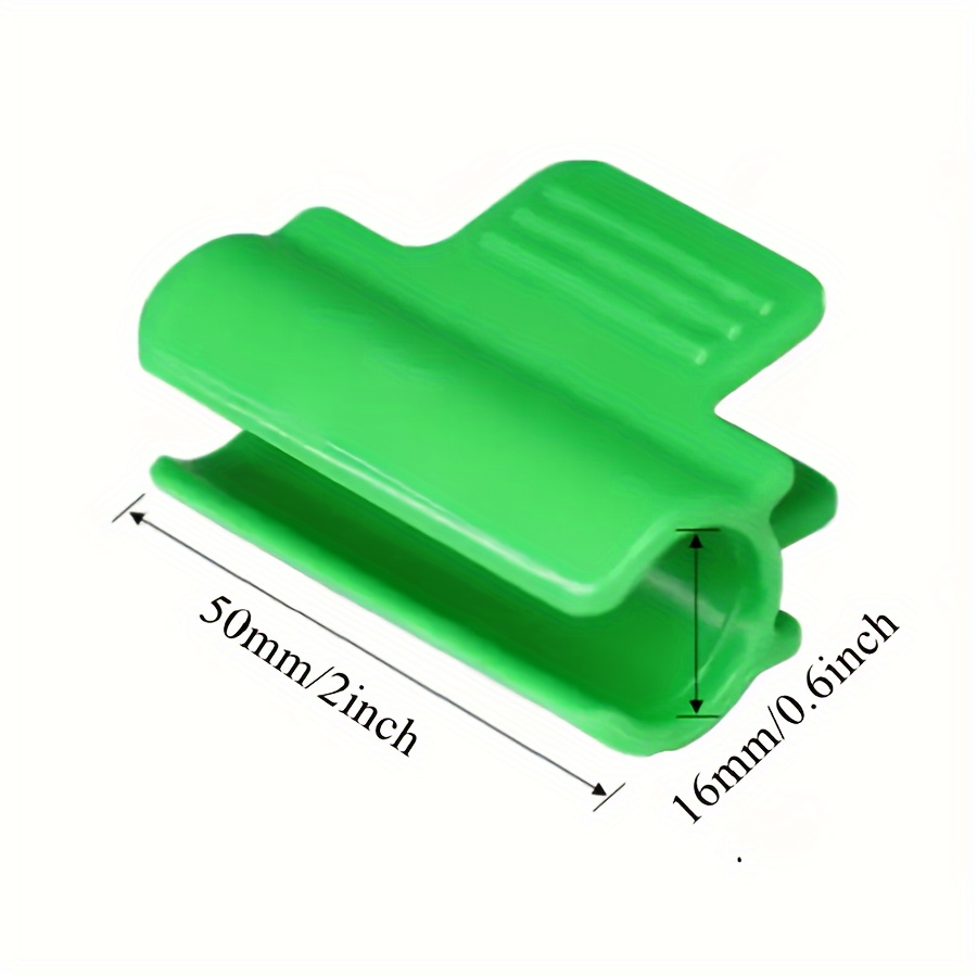 Image of 30pcs Greenhouse Plastic Clips Greenhouse Film Pressing Film Clip Sunshade Net Clip Film Clip Garden Net Clip Gardening Additions