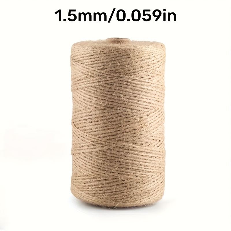 Natural Jute Twine Thick Thin Long Braided 5 Sizes Length - Temu