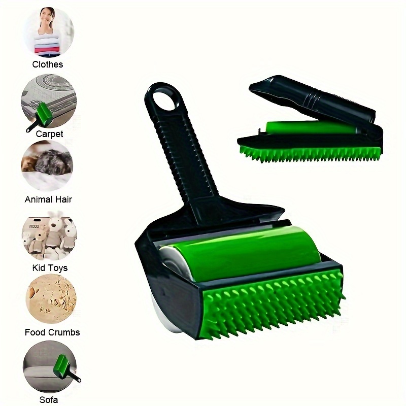 1pc large dual sided hair   set handheld washable dual sided hair remover household pet hair   set details 2