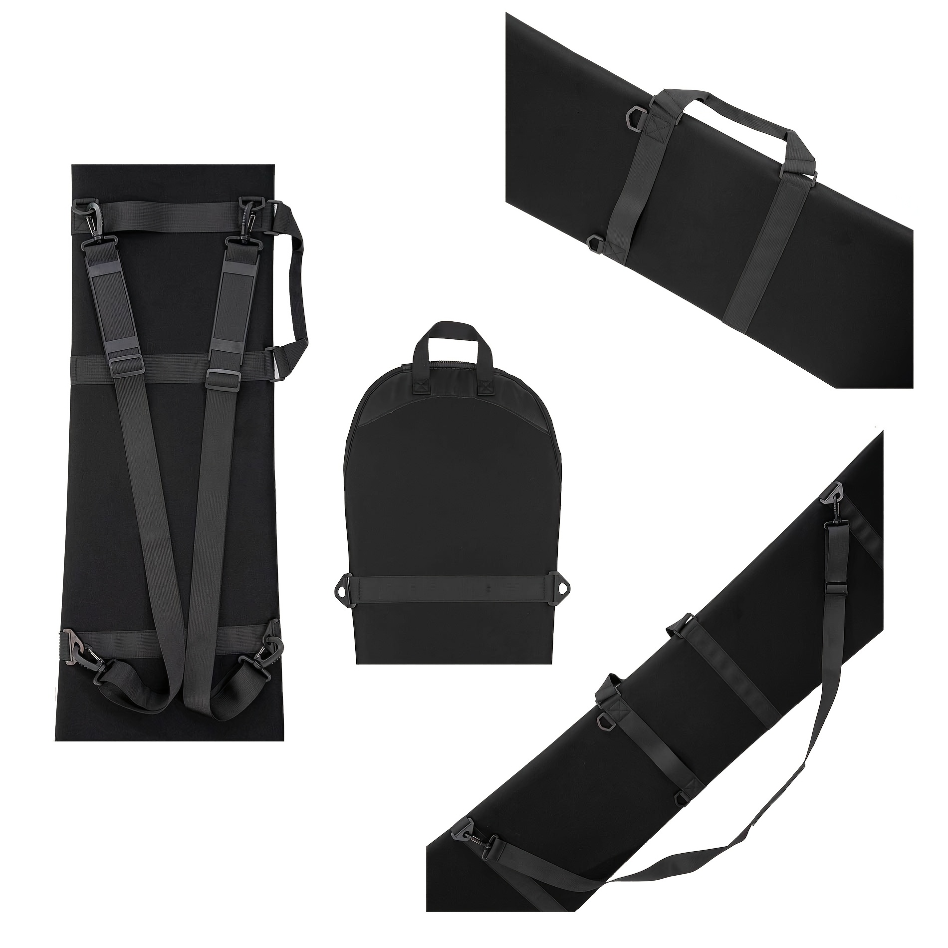 Snowboard Cover | Flexible Knit Material with 4-Way Stretch | Edge Shield And Base Protector | Lightweight And Portable for Travel | Compatible with Most Snowboards