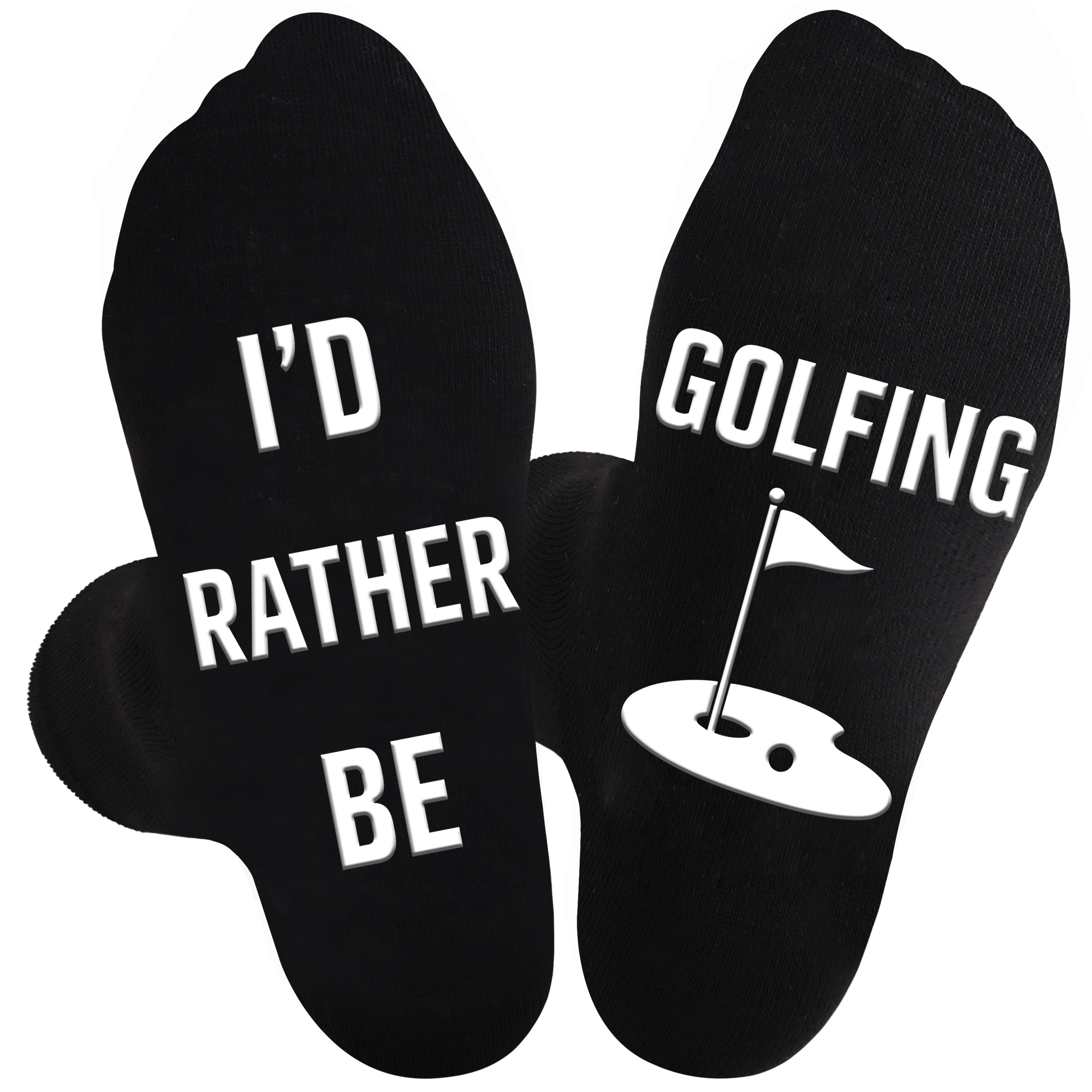 

Unisex "i'd Rather Be Golfing" -slip , And , Unique Golf Dad Grandad Christmas For Fun Novelty Fathers Day Son Girlfriend