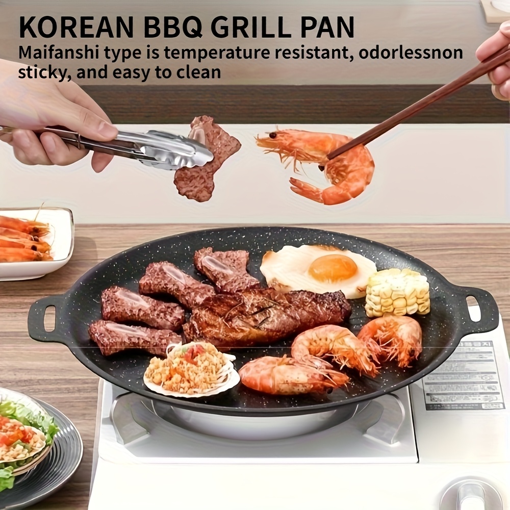 durable cast iron korean style bbq grill pan non stick Temu Hungary