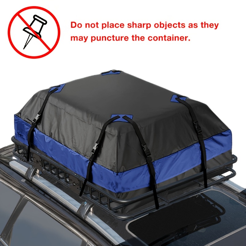 Car Roof luggage carrier bag with Heavy-Duty Large Roof Box, Fit for  SUVs, Sedans Locking System, Aerodynamic Design, Easy