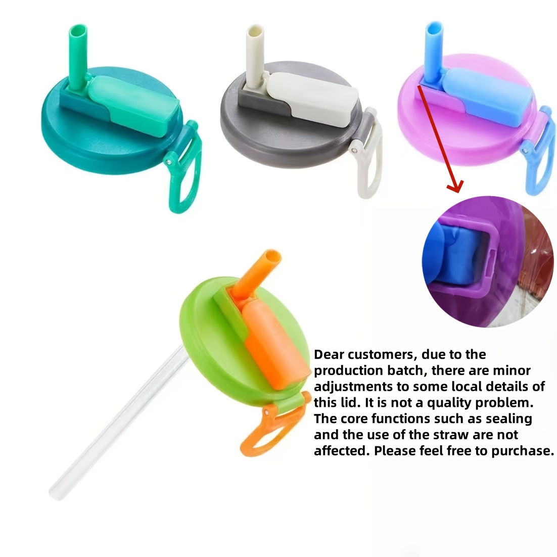 TEMU 4pcs Soda Can Lids Soda Drink Can Lids Reusable, Suitable For Soda, Beverages, Juice, Soda Can Lids, Party Supplies Set