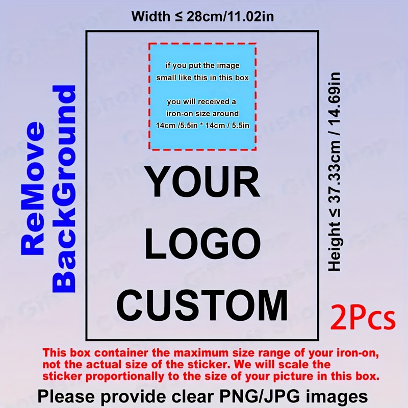 TEMU Customized Products: Personalized Heat Transfer Stickers Customizable With Patterns And Logos, Suitable For Decorating Christmas, Halloween,