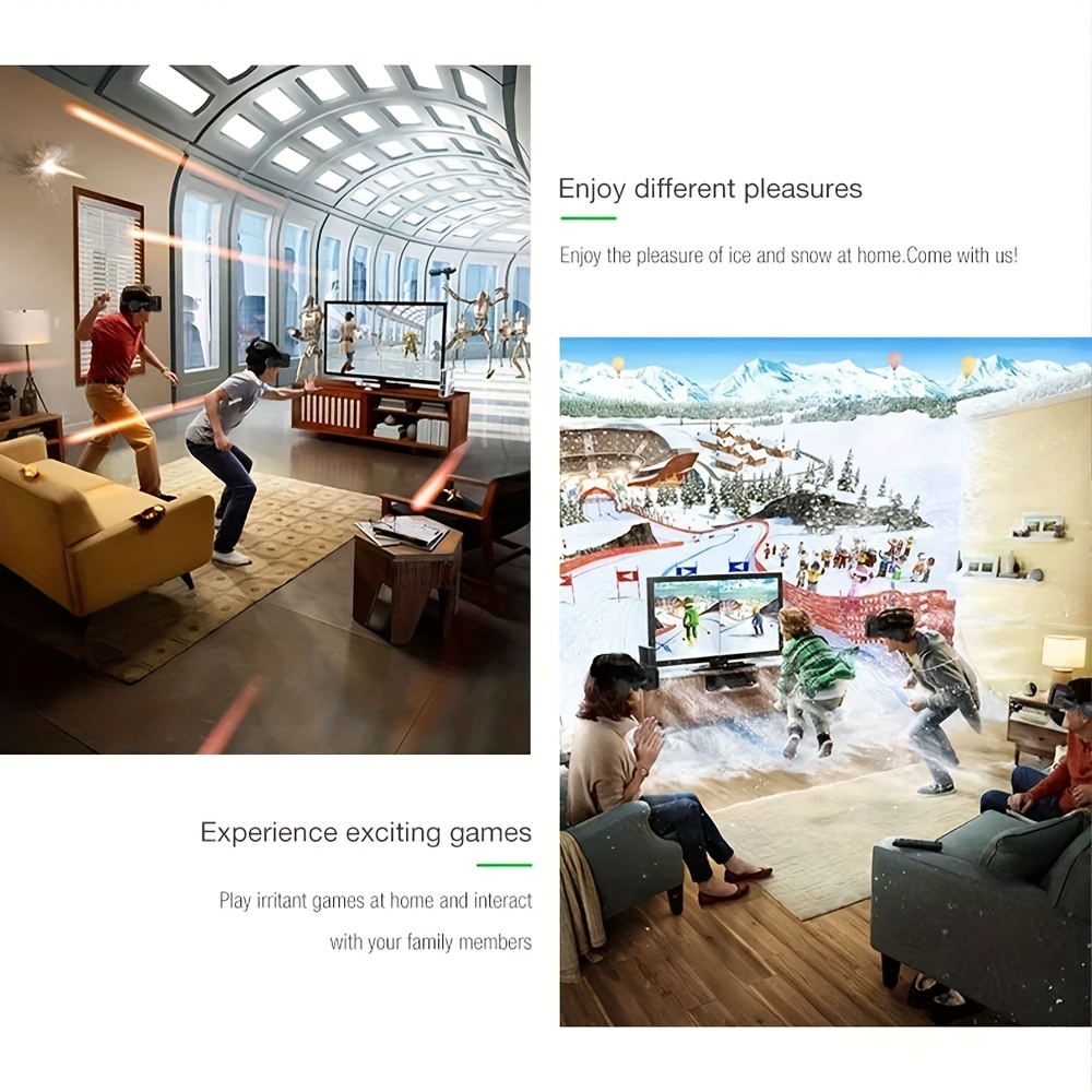 IMAX-Level VR Glasses with 4K Ultra-High Definition, 120Hz Smooth Picture, 110° Wide Angle, Ergonomic Design for Virtual Dating & Immersive Experiences