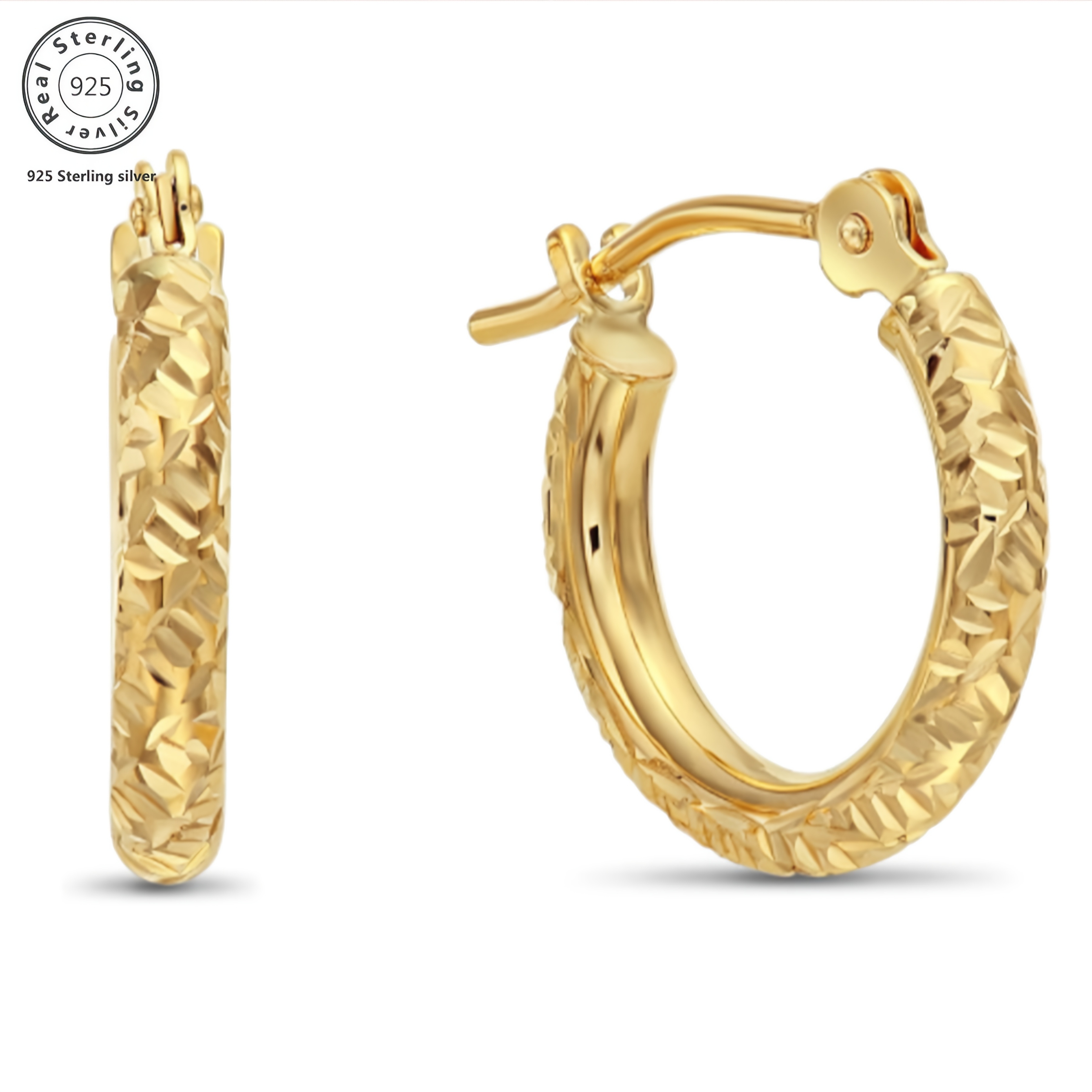 925 silver 18k golden plated 2 2cm wheat earrings fashionable earrings valentines day anniversaries birthdays and graduation ceremonies  s for mothers   with a   box Product details 2