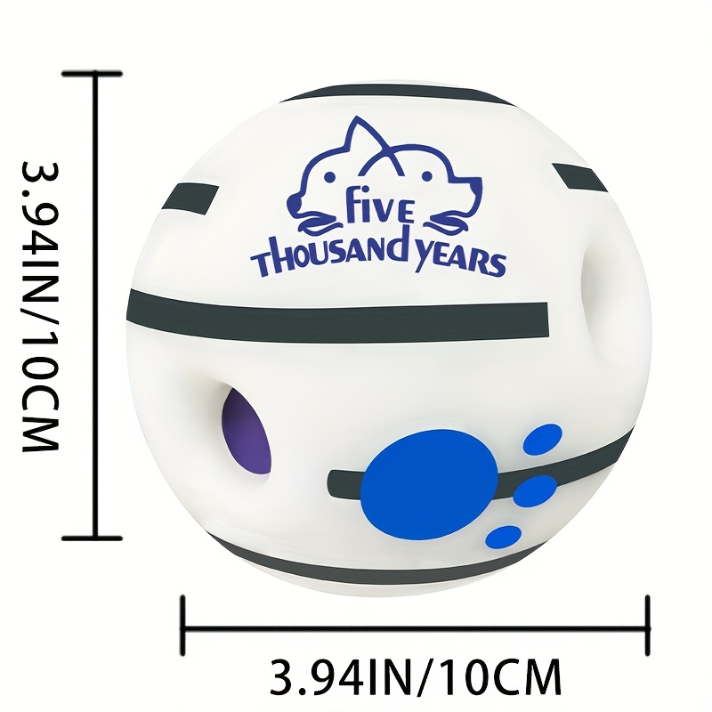 Interactive Sound-Emitting Dog Toy Ball for Pets