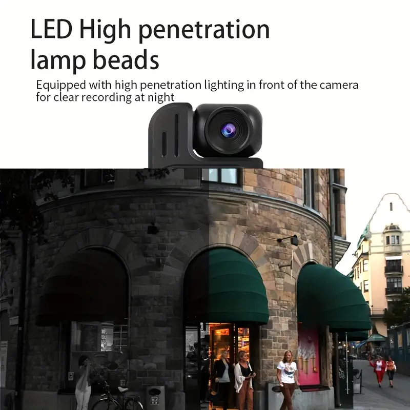 full hd mini pocket camera 180 rotatable fisheye lens color lcd display long with 32gb card traffic riding and outdoor sports recorder rechargeable 1200mah battery extra long recording perfection details 3