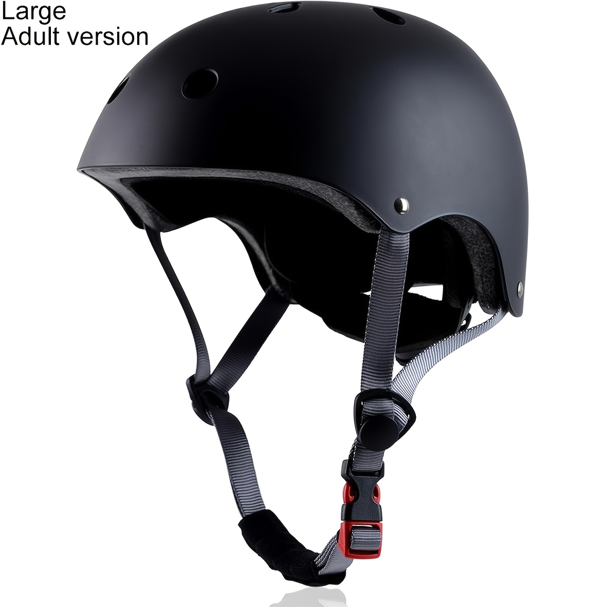 TEMU Helmets, Universal Helmets For Cycling And Skateboarding, , Men's Helmets, Women's Helmets, Paintable, Christmas Gifts, Adjustable Size Helmets