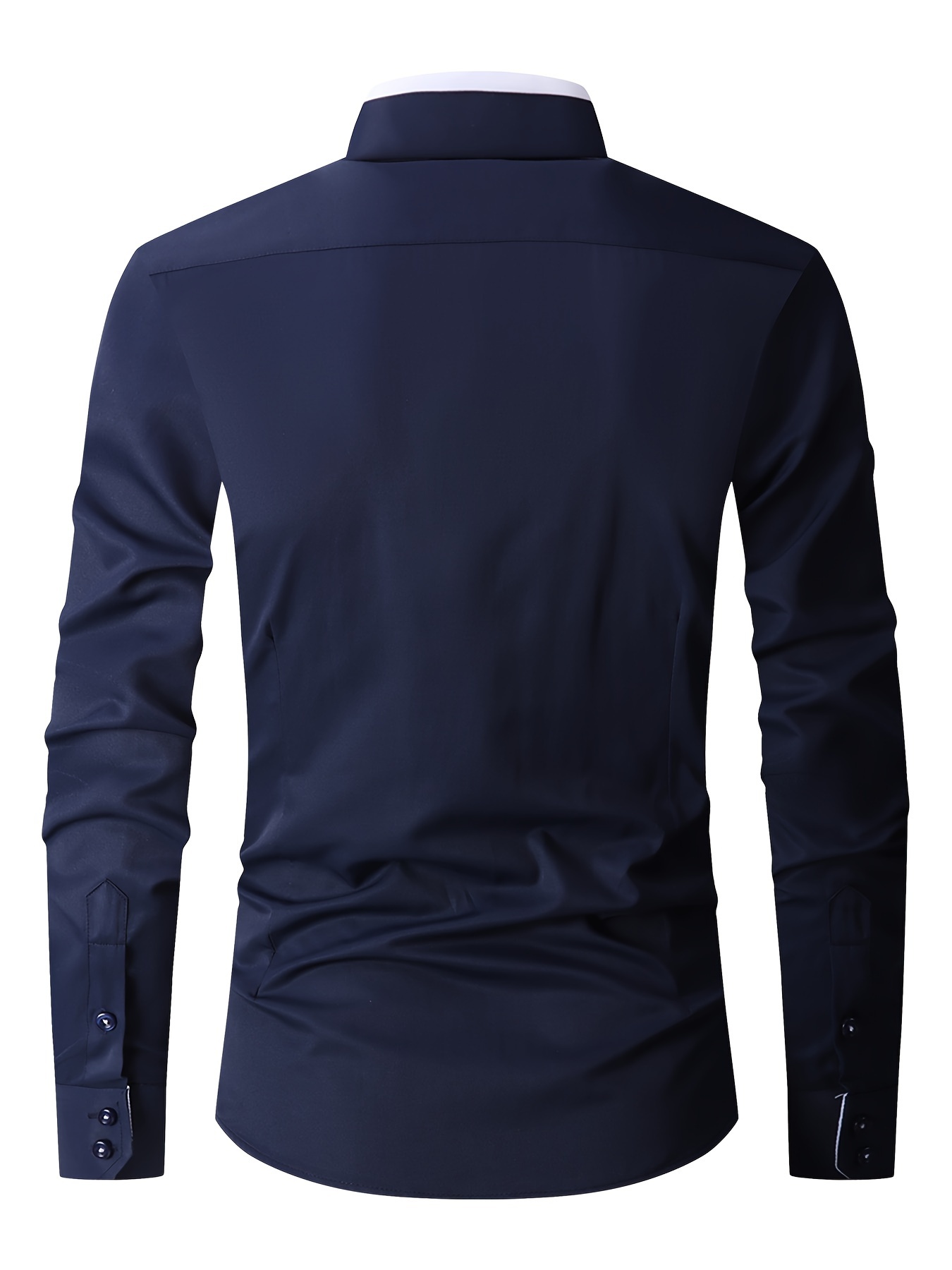 Chemise À Manches Longues Pour Homme, Idéale Pour Les Occasions Formelles Et Professionnelles, Cadeau Parfait Pour Les Hommes détails 6