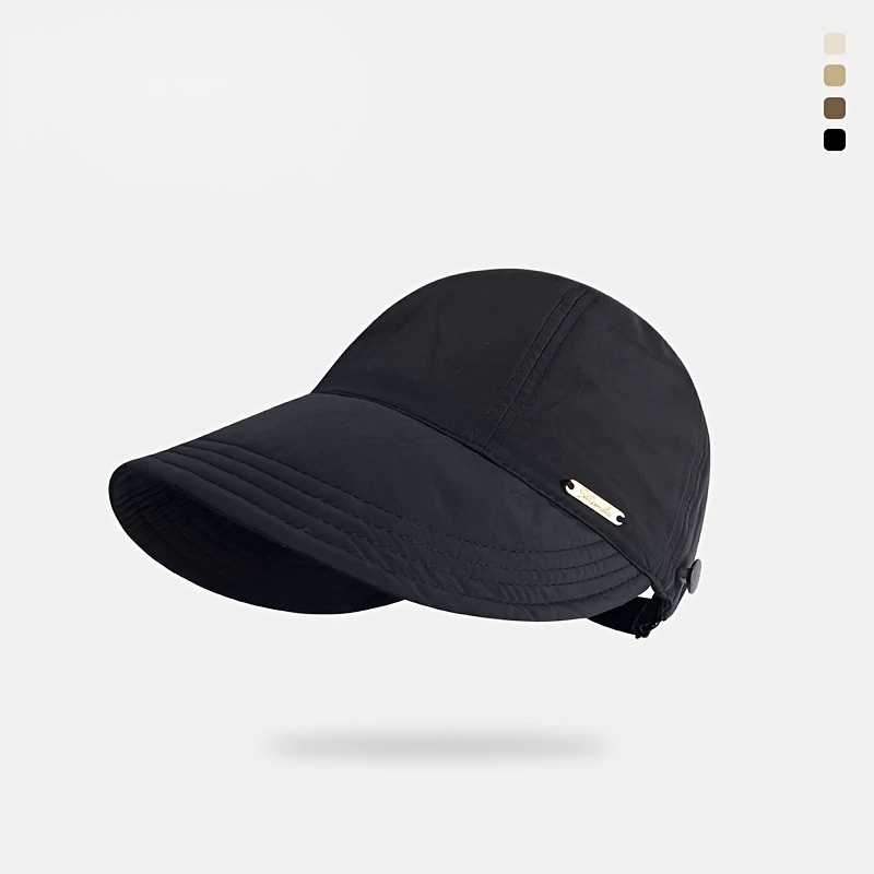 TEMU Spring/summer Lightweight Women's Casual Versatile Fashion Baseball , Equestrian Hat, Face- Design