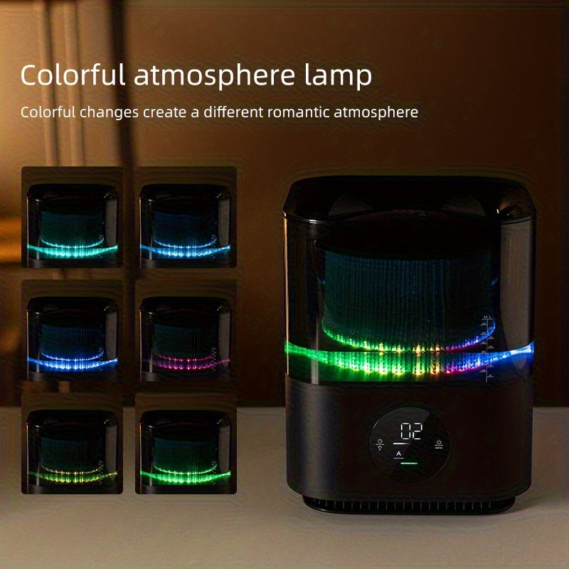 Dual-Function Air Purifier And Humidifier, Featuring Micro Mist Technology, a Touch Control Panel, And a Quiet Operation, Ideal for Use in Offices And Bedrooms