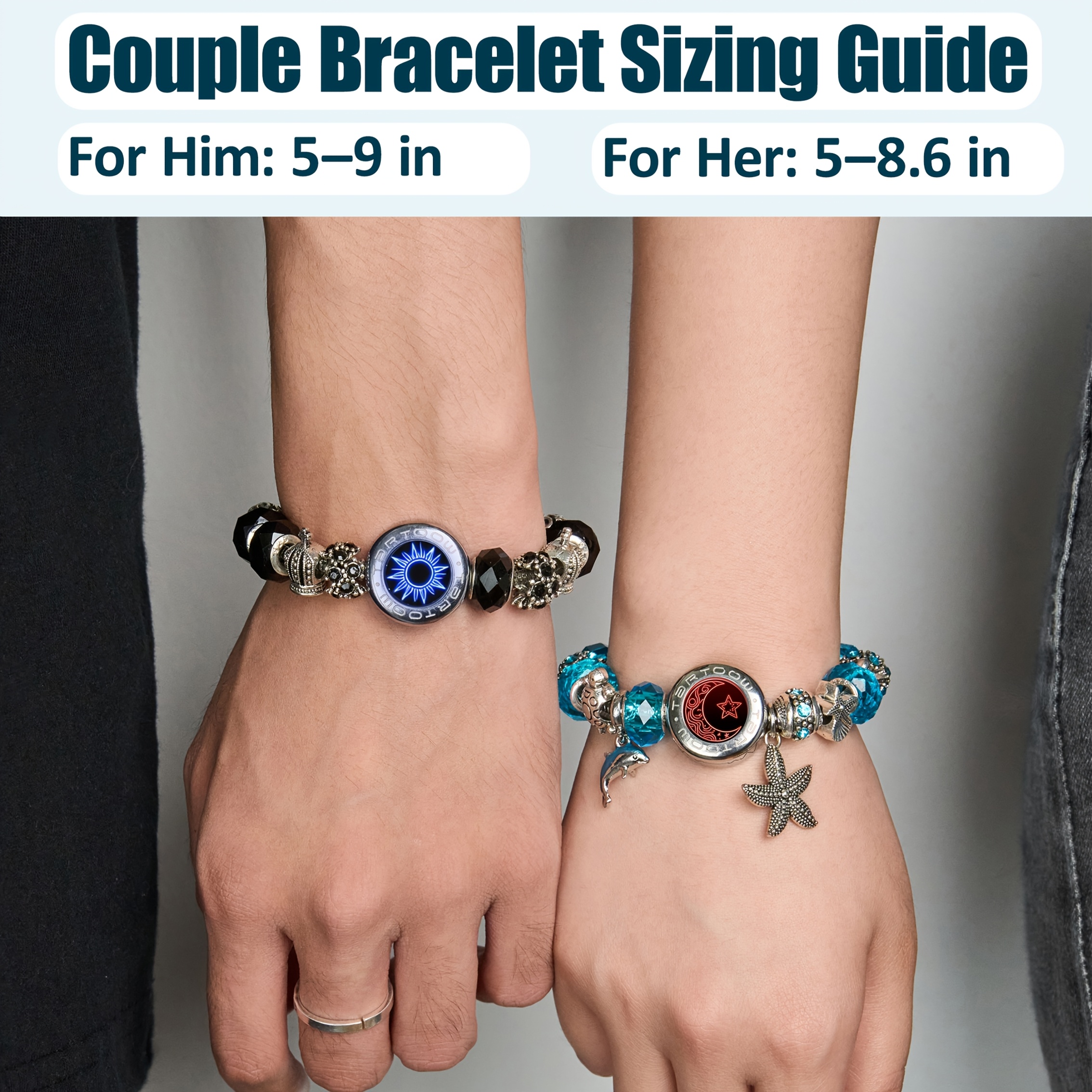 Long Distance Couple Bracelets Touch Vibration Bracelets Long Distance  Relationship Temu