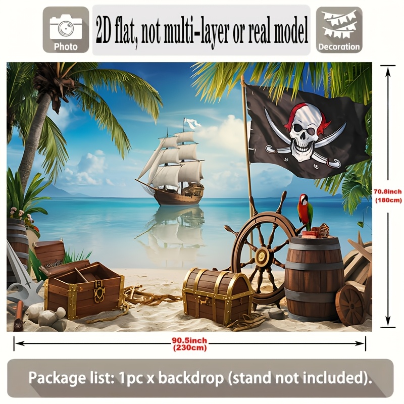 2d Flat - 2d Flat - 1pc A Flat 2d Banner Featuring A Theme, Suitable For Background Decoration And Photo Props. Made Of Polyester, Used For Home And Room Decor, Christmas Decorations, Wall Decor