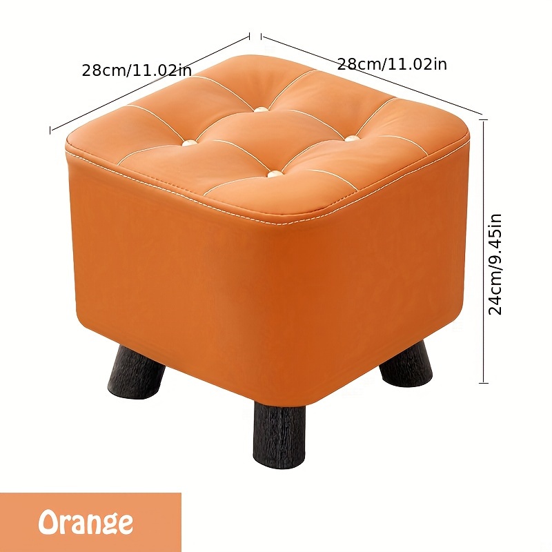 TEMU Scandinavian Small Wooden - Multipurpose Footrest Sofa For Room, Bedroom, Dining, Entryway, - Durable Waterproof - Stool Set In , ,