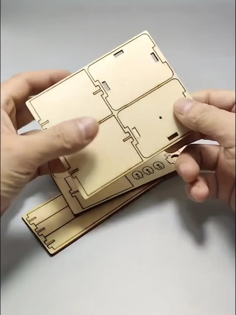 ערכת מודל ריכוז מעלית מעץ, סט ניסוי מדעי חינוכי steam, יצירת מודלים ופיתוח תחביבים, ערכת חומרים בעבודת יד, משפר מיומנויות חשיבה והנאה, מתנה מושלמת פרטי מוצר 3