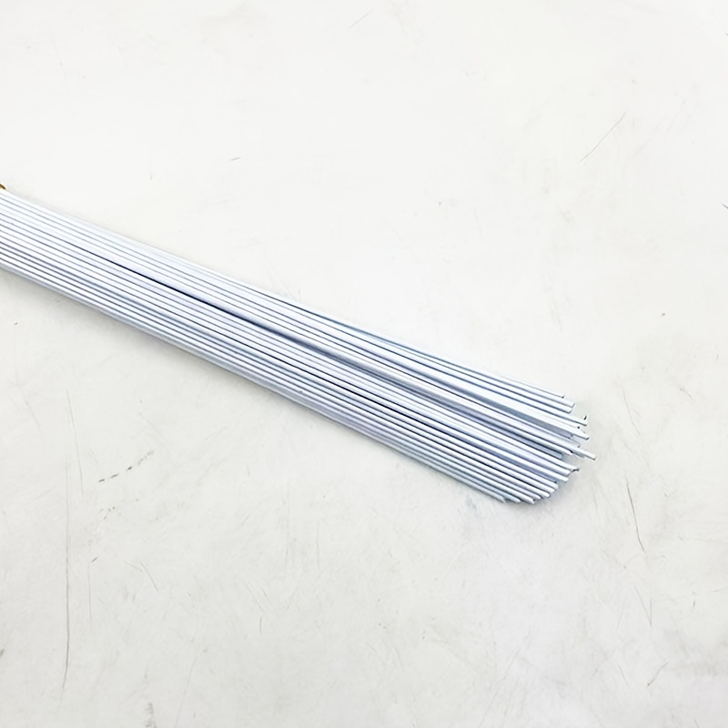 TEMU 30pcs 1.5Mm X 40Cm Étiquettes de Fleurs Florales, Tiges de Support en Fil d'Acier, Fil de Perles Fait Main, Fil d'Acier Sculpté