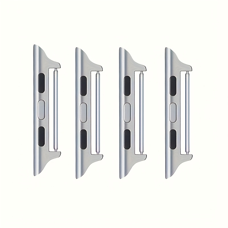 Image of 4pcs () Strap Connectors Suitable For Watch 38 40 41 42 44 45 46 49mm, 22mm Width, Adapter Suitable For Iwatch Ultra Se 10 6 5 4 3 2 1