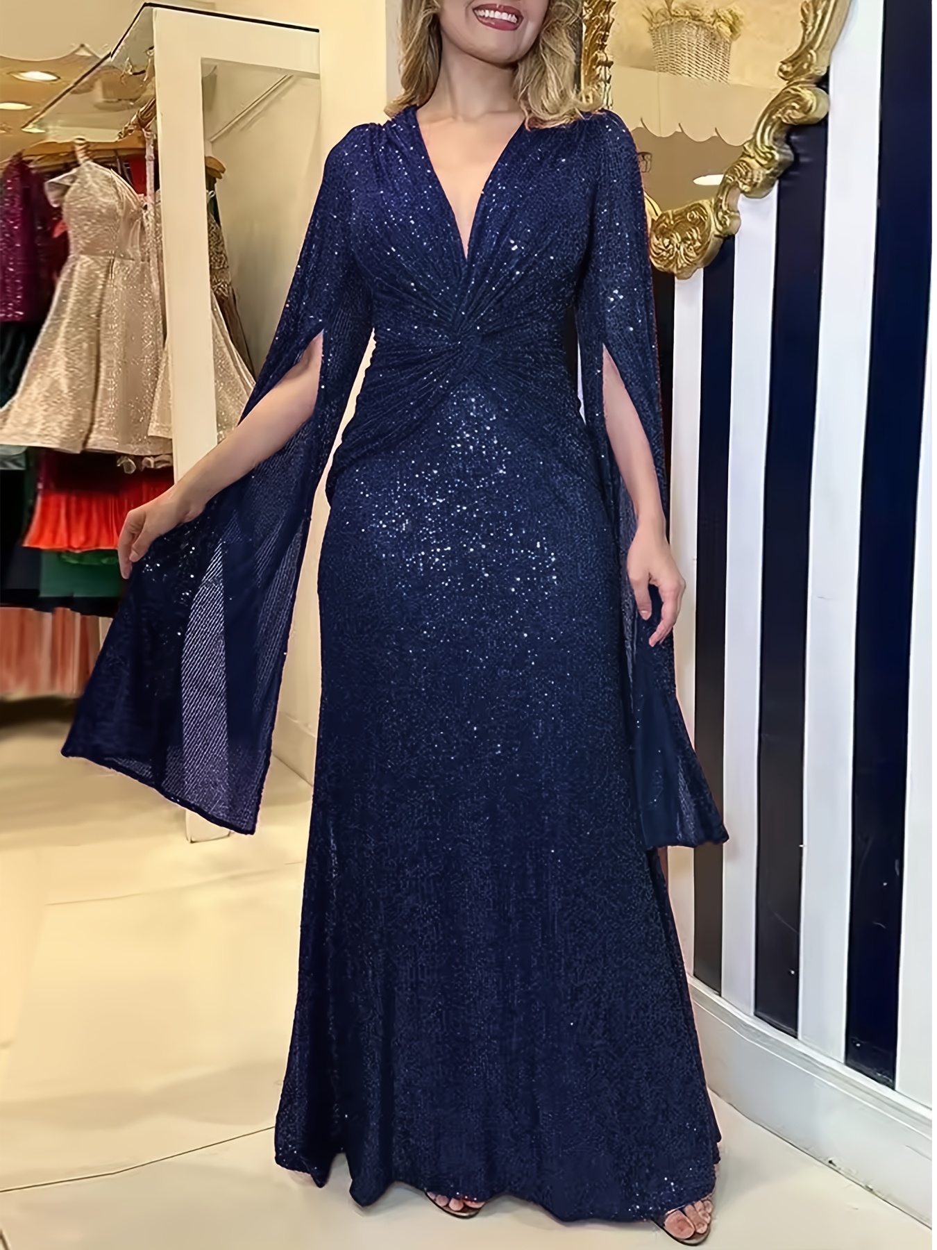 Womens Evening Dress Balls Parties Year End V