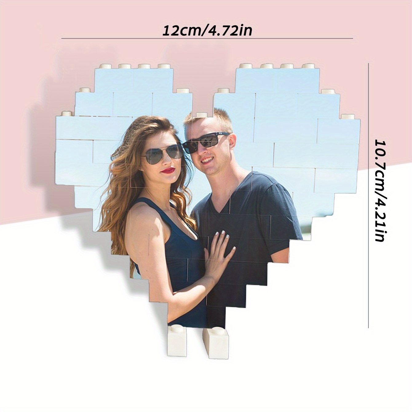 TEMU Álbuns de Puzzle de Fotos Personalizados, Puzzle de Imagens Personalizáveis, Puzzle de , Presentes Únicos, Álbuns de Puzzle Personalizados,
