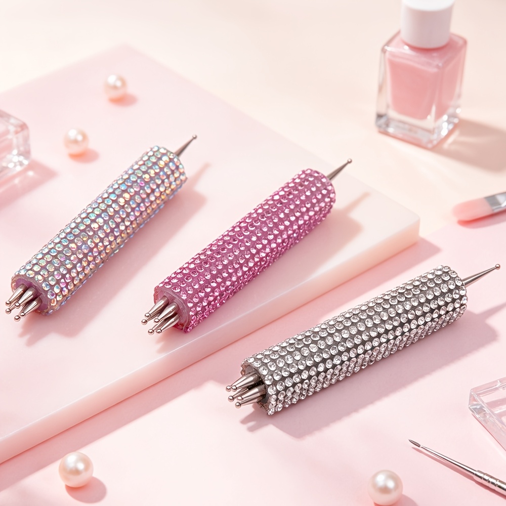 Upgraded Dual-Head Shiny Nail Dotting Pen for Nail Art