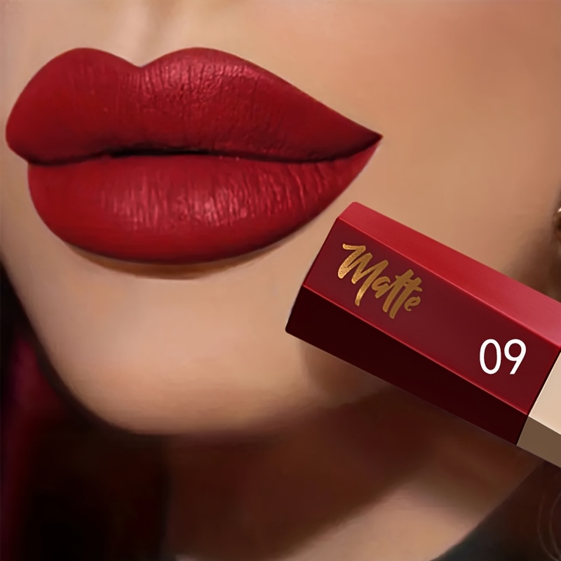 Pudaier Waterproof Matte Velvet Lip Gloss Long-Lasting Nude Shades in 13 Colors