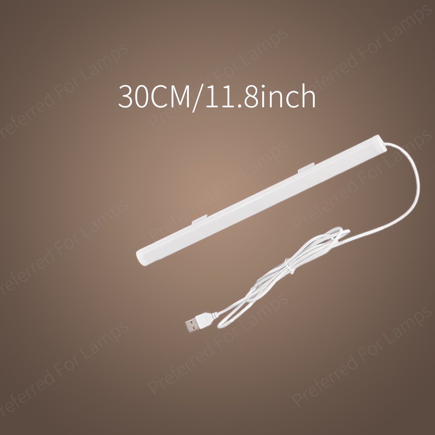 USB Plug-In LED Desk Light Bar for Kitchen & Cabinet