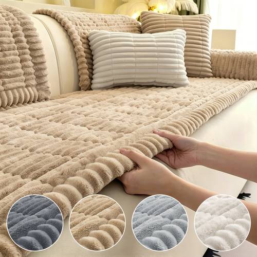 item picture 1 quilted thick sofa cushion bohemian style removable machine washable sofa protector pet friendly 1 2 3 4 seater split sofa cover suitable for living room bedroom living room office furniture protective covers