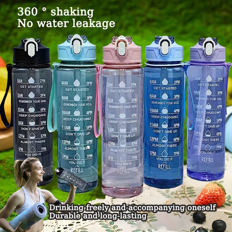 

27oz Leakproof Sports Water Bottle With Daily Hydration - Bpa-free, Ideal For Fitness, Cycling & Outdoor Activities - Perfect Gift For Men & Women