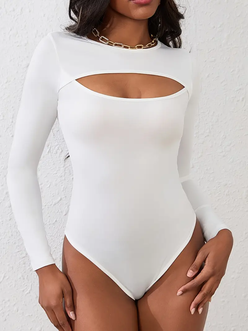 Shapewear White Bodysuit - Temu