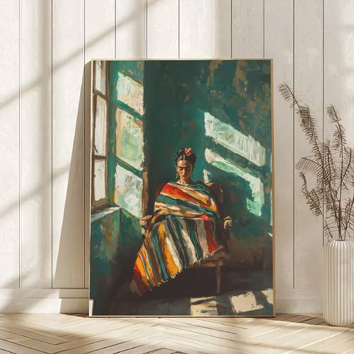 2d flat 2d flat a frameless abstract jade green contemporary portrait oil painting art birthday gift suitable for living room bedroom kitchen bathroom and hallway decor and reusable