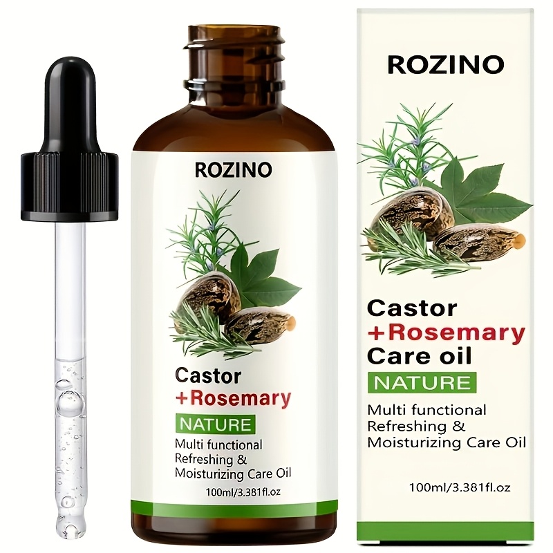100m 2-in-1 Castor And , Oil, Used For Massage, Skin Care, Scraping, Shower, Facial, Body, Nail, Hair, Eyelash Care Universal