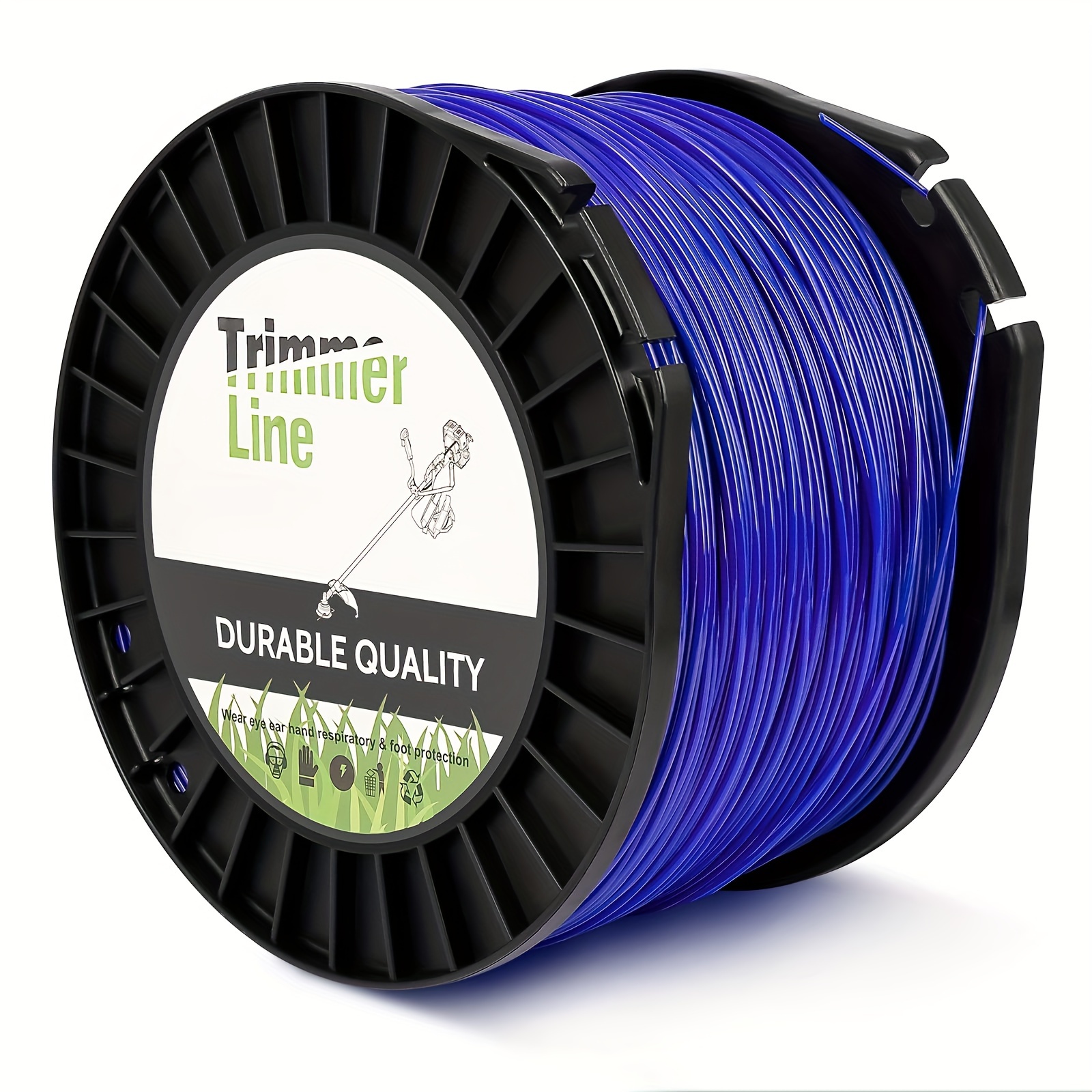 2,4 Mm Trimmerschnur Aus Nylon – 1,4 Kg Rolle, Für Rasentrimmer & Unkrautfresser