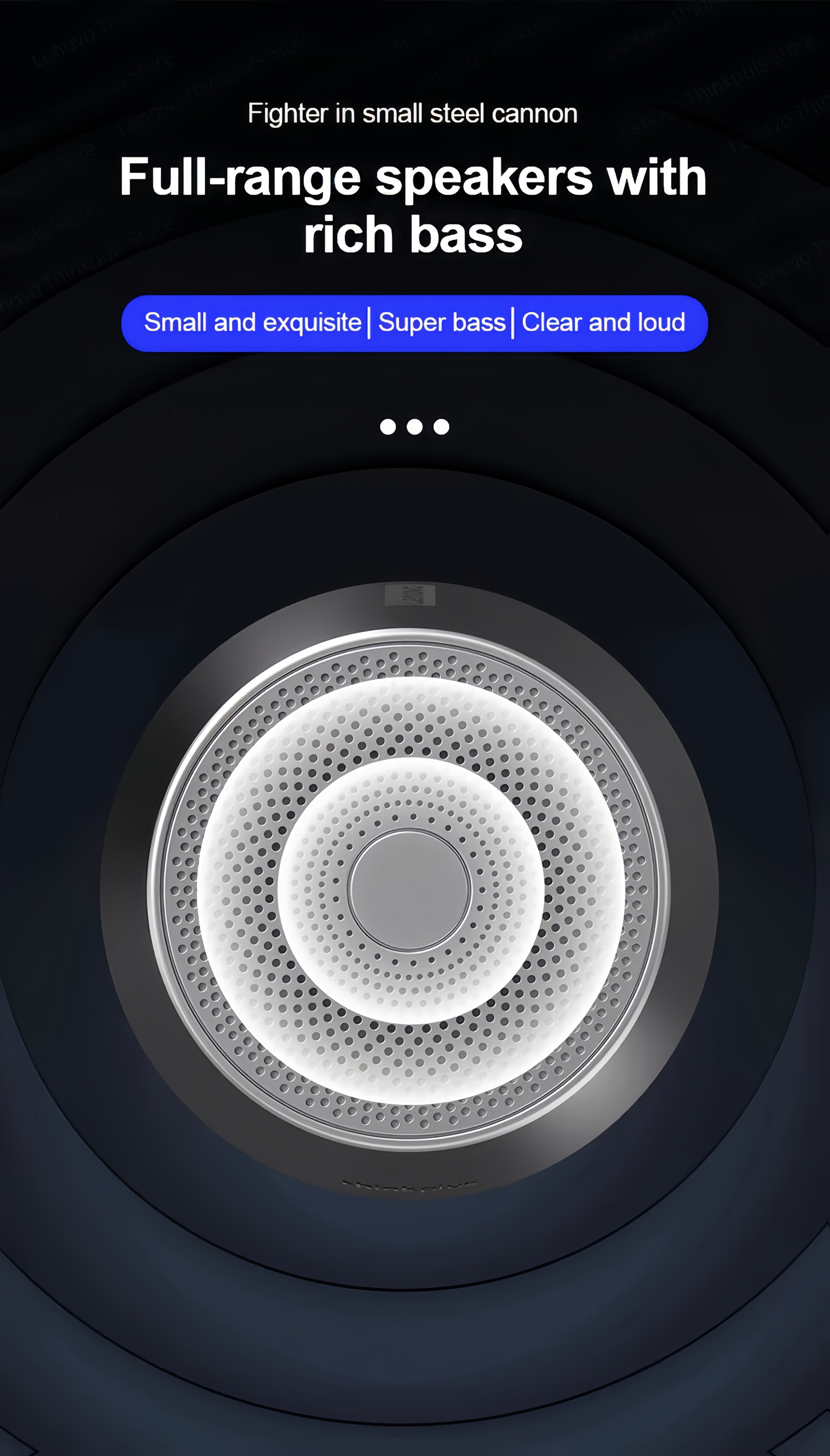 Enceinte mini Lenovo K3 PRO 2025, légère et compacte, idéale pour cyclistes, coureurs et soirées en intérieur
