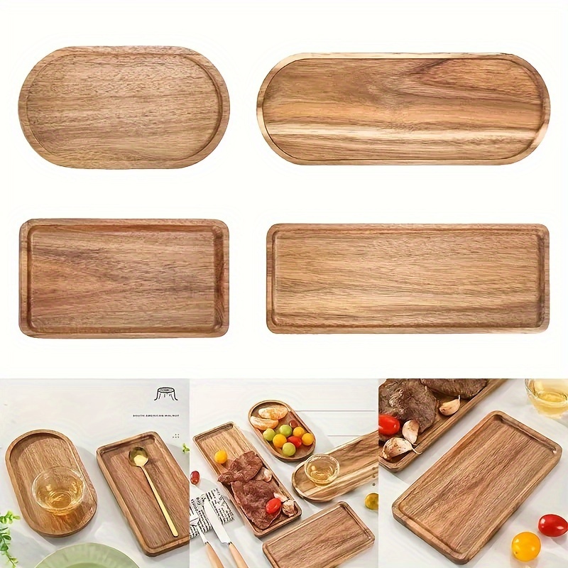 

1pc, Wooden , Wood , Suitable For Christmas, Halloween, , Thanksgiving, Hanukkah - For Meals, Boards, , Desserts, Weddings, Parties, , - For Cakes, , Tea Cups, Cups, Etc., Exquisite