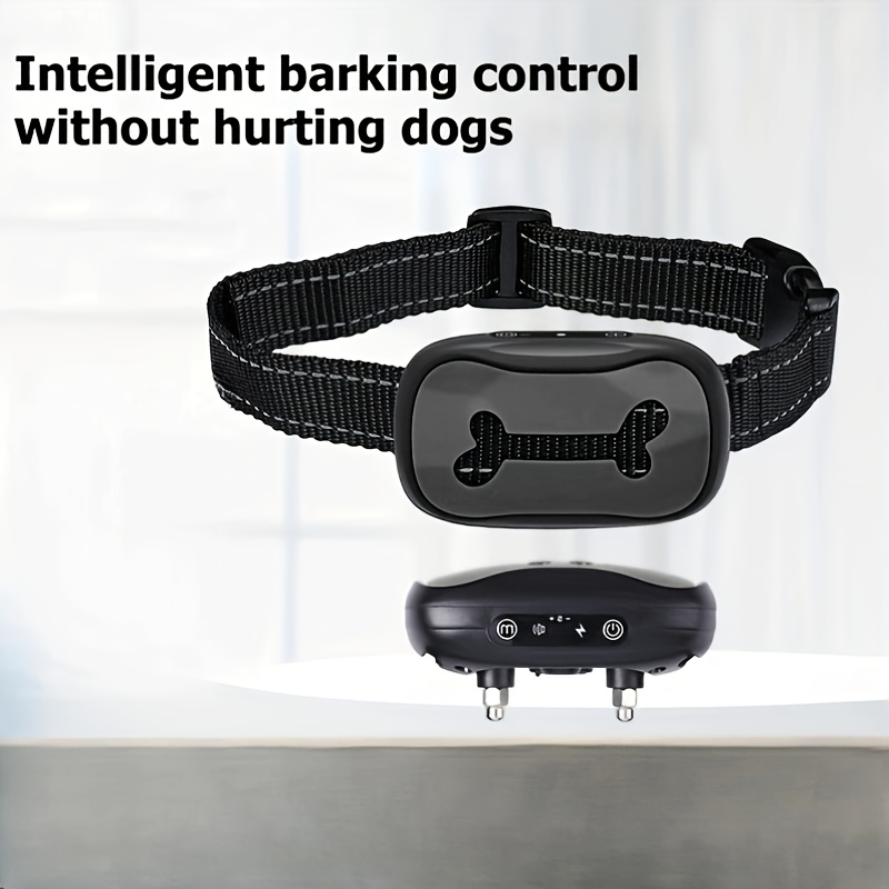 1pc intelligent ultrasonic barking stopper usb charging vibration automatic dog training device anti dog barking artifact collar dog training device does not   dogs