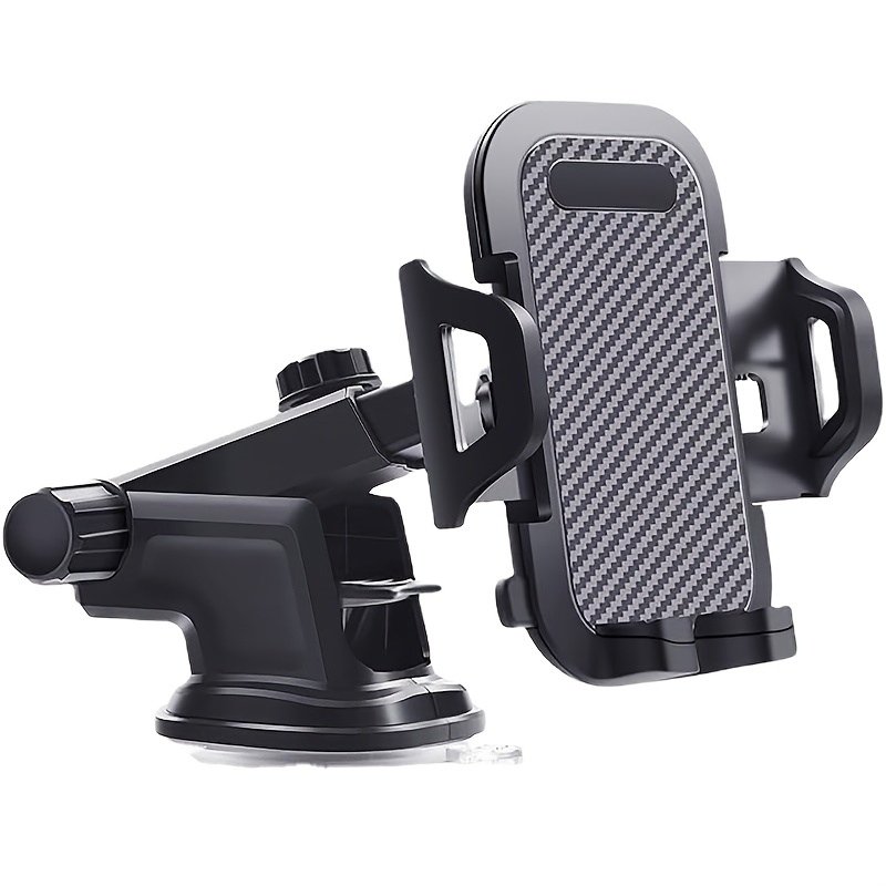 

Ultra-sturdy 80lbs Suction Car Phone Mount - Dashboard & Compatible, Rotatable Vehicles