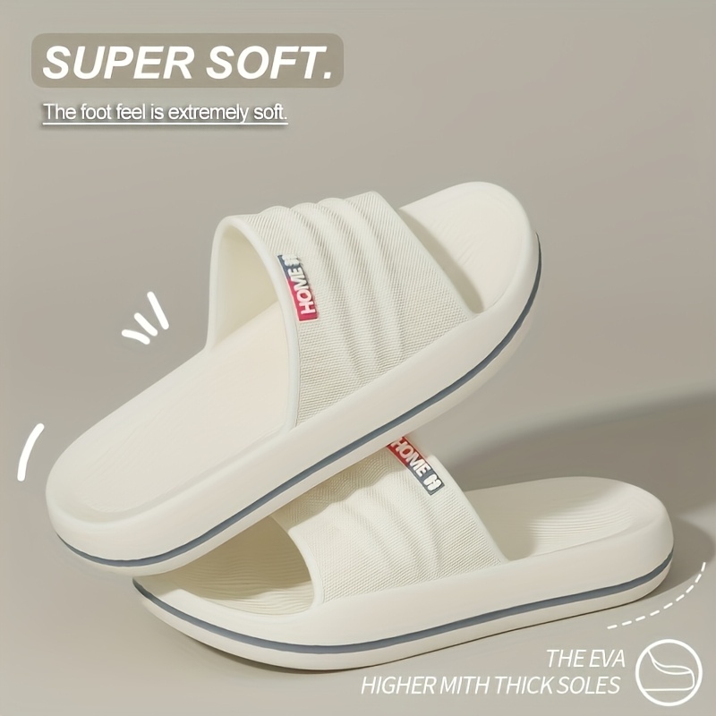 womens eva slide sandals comfortable non slip thick sole open toe for indoor outdoor use   textured design   shower beach and casual wear shower shoes slipon footwear durable traction footwear Product details 10