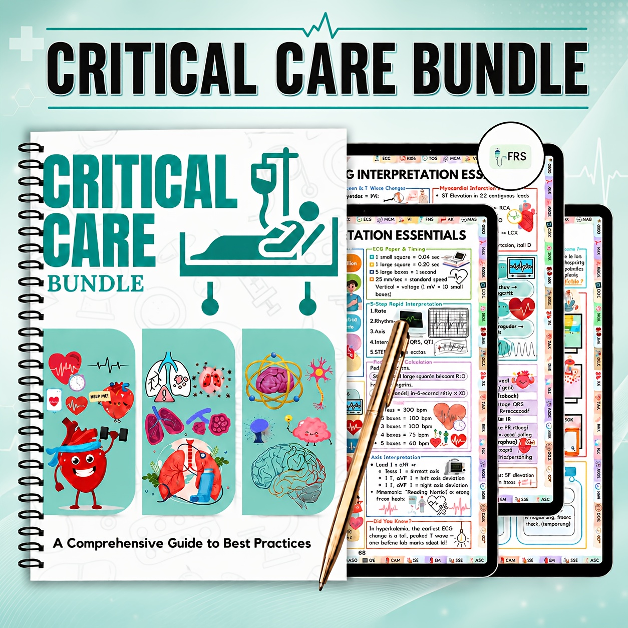 TEMU A Care Rapid Reference Planner Covering 40+ Nursing Topics, Designed For Fragmented Learning And Knowledge Consolidation. Suitable For Nurses,