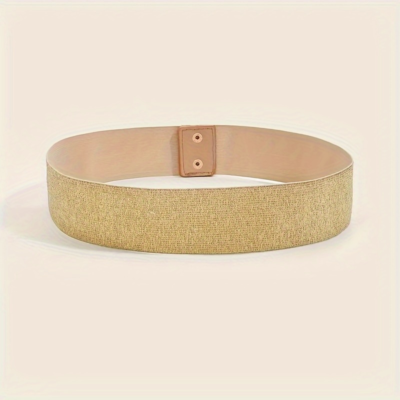 slim fit dress slacks Gold Stretch Belts