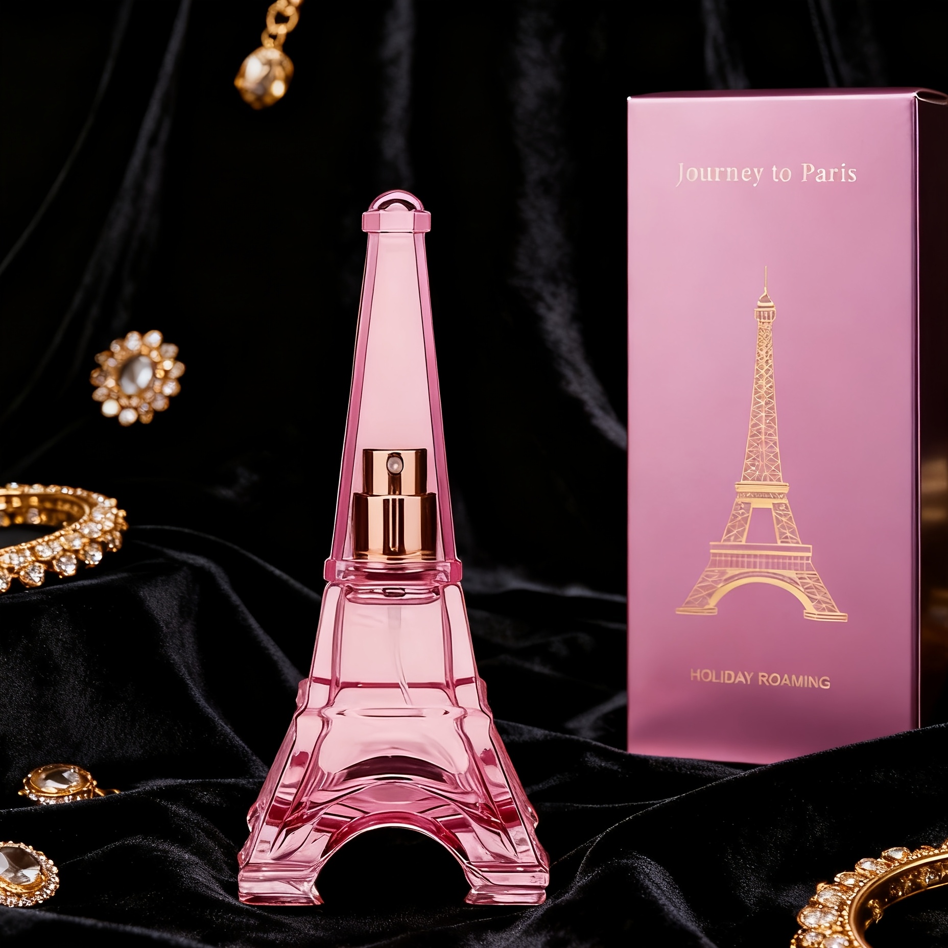 Image of 30ml Women's Eau De Toilette - Paris Scent Long- Floral & Aromatic Suitable For Dating, Daily Wear, Valentine's Gift, With Parisian Fragrance, 30ml/1.01fl.oz