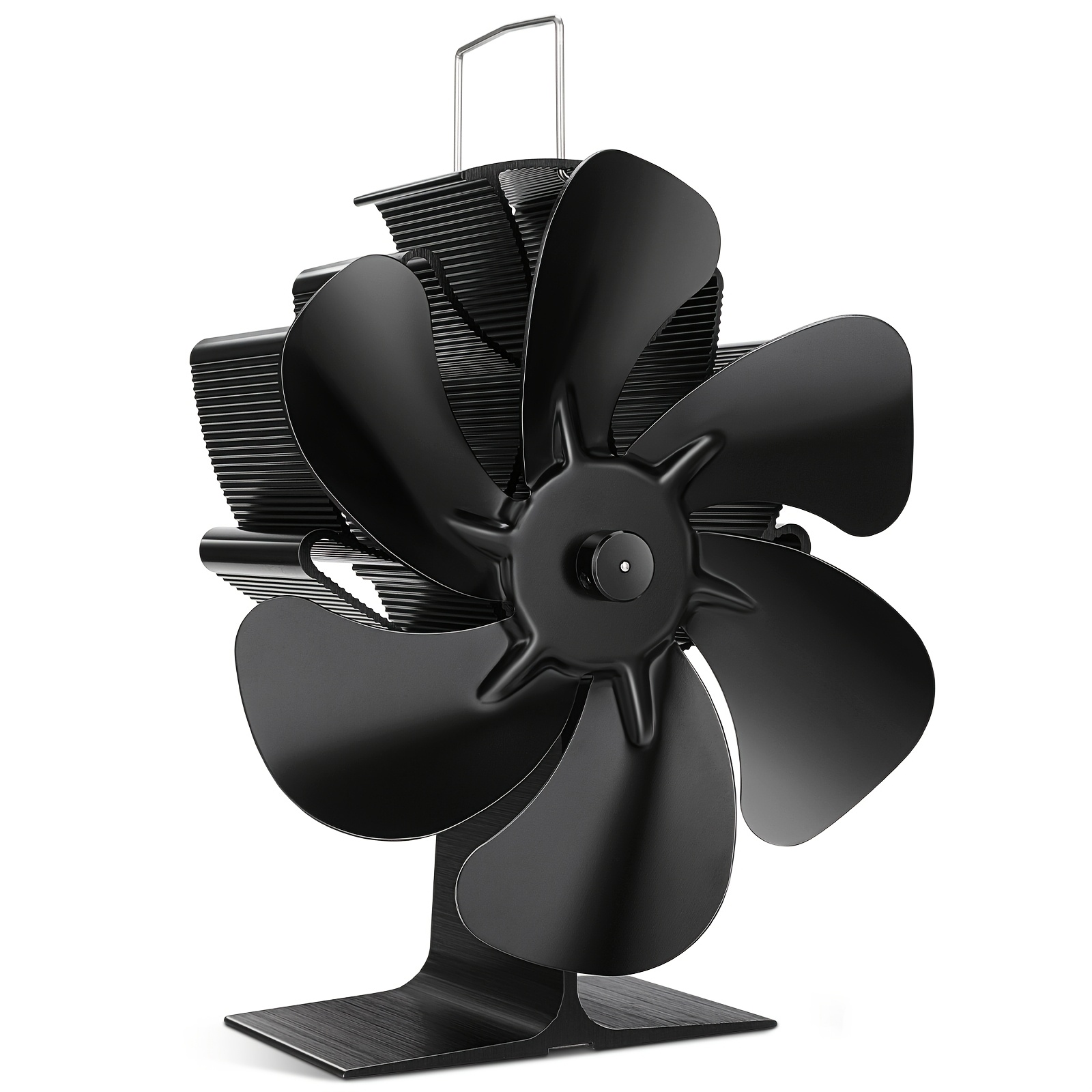 Image of Fireplace Fan, No Stove Fan , Heat-powered Fireplace Fan, Efficient Heat Distribution Fireplace Fan For Wood/wood Burner/fireplace, Christmas New Year Gift
