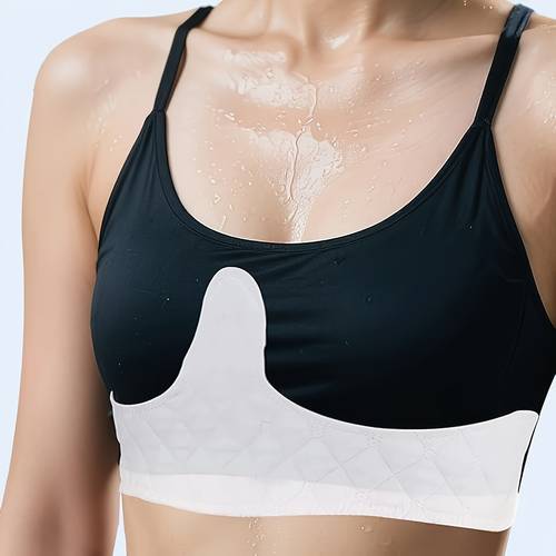 10 20pcs womens sweat absorbing underwear pads solid bra accessories comfortable underwear solid color pads absorbent material