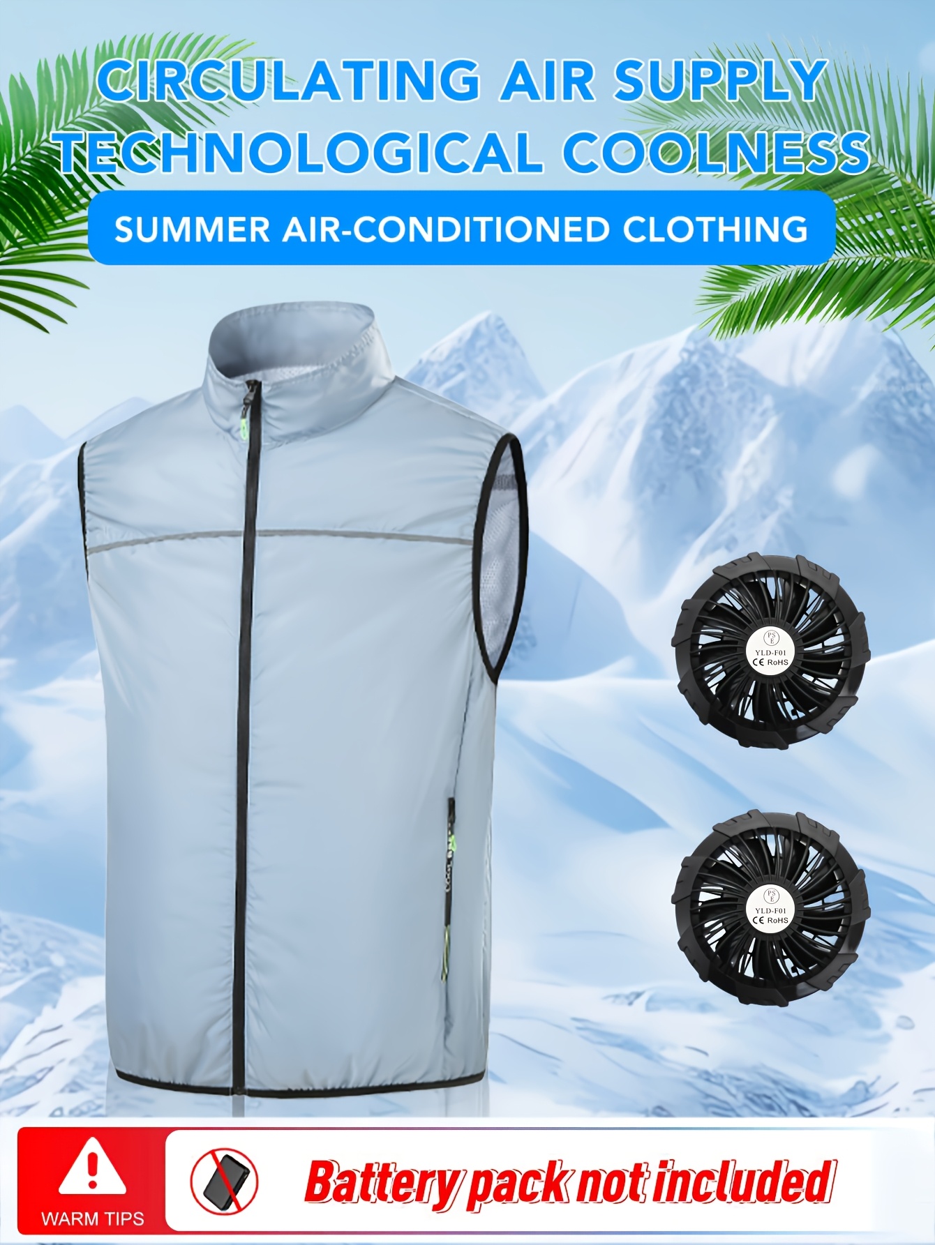 men's women's cooling air conditioning work clothes cooling Temu