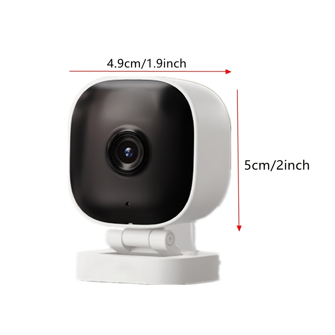 WiFi Security Camera Indoor with Night Vision, Two-Way Talk, Motion Alerts & Cloud/SD Storage Suitable for Monitor, Elderly Care, Pet Cam, Wireless Camera System with App Alerts for Home Surveillance