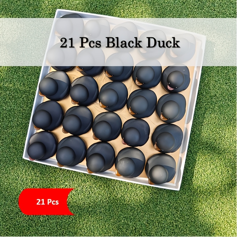 TEMU Zirvhine Original Deisgn 21pcs Black Duck. Wizard Duck. For Happy Halloween Party Decorations, Party Bag Fillers, Halloween Theme Kids Party