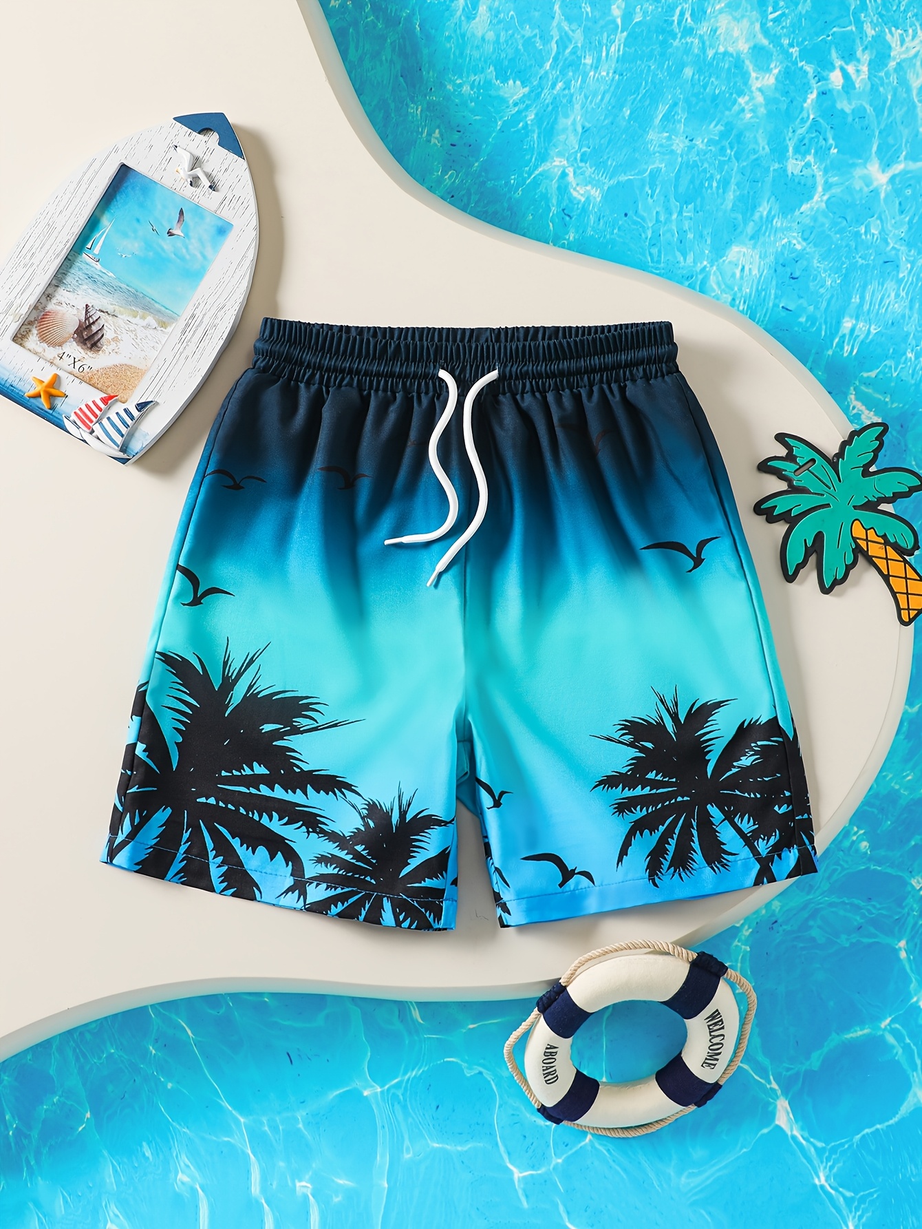 Badehose – Für Männer Wasserdicht Schnell Trocknend Shorts Sommer Sonne