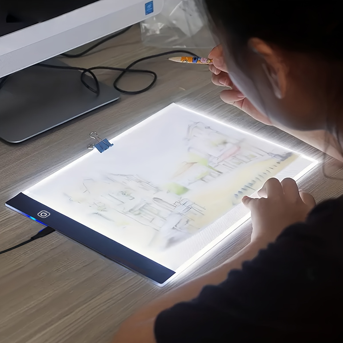 

Dimmable Led Light Pad For Easier Drawing And Tracing - Eye Protection - Painting And Holiday Gifts