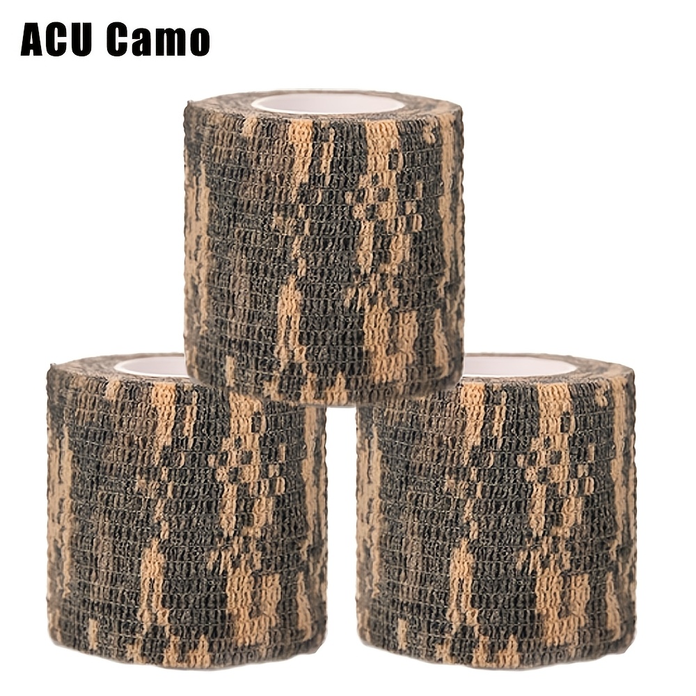 Set of 3 Camouflage Wrap Tapes for Hunting